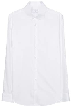 Seidensticker Herren Mens Slim Longsleeve Cotton Businesshemd, Weiß(693650), 45 EU