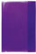 HERMA 19608 Heftumschläge A4 Transparent Violett Lila, 10 Stück, Hefthüllen aus strapazierfähiger, abwischbarer & extra dicker Polypropylen-Folie, durchsichtige Heftschoner Set für Schulhefte, farbig