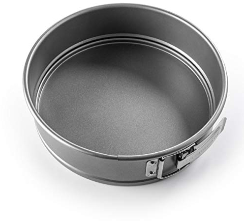 KitchenAid Bakeware Aluminized Steel PFAS-Free Nonstick 24 cm Springform Cake Pan, Oven Safe, Dishwasher Safe, Grey