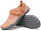 SAGUARO Barfußschuhe Damen Barfussschuhe Frauen Barfuss Schuhe Outdoor Zehenschuhe rutschfest Fitnessschuhe Barefoot Shoes mit Zero-Drop Solhe, Nimble Ⅰ - Barfußschuhe Orange A, Gr.37 EU