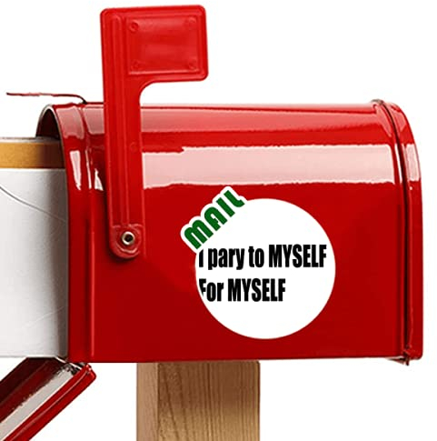 Bete für Mich selbst Aufkleber Briefkastenaufkleber Kleber