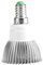 Fyearfly Volle Spektrum E27/E14/GU10 85-265V 18W 18 LED wachsen Licht Blumen Pflanze Hydroponik-Wachstums Birne für Indoor-Garten Gewächshaus-oder Balkon zucht(E14)