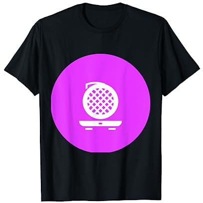 Gaufrier Fonte Gaufrier Gaufrier Fer à Gaufrier T-Shirt