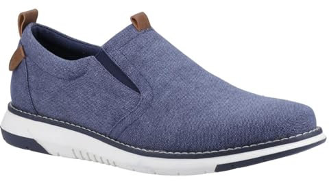 Hush Puppies Male Benny Slip On Shoe, Navy, 9