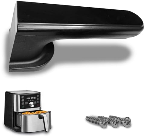 Rhsaae Air Fryer Replacement Handle for Instants Vortex Plus 6QT Air Fryers, Upgraded Air Fryer Handle for Instants Vortex Plus 5.7QT/Instants 6QT Air Fryer, Ergonomic Design, Dishwasher Safe