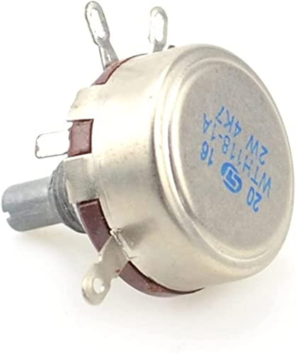 Netzschalter Taste WTH118-1A 2W Potentiometer 1k 2K2 4K7 10K 470K 220K 330K 1M Widerstandselement (Color : 4k7)