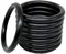 EPDM O-Ring 15mm ID, 23mm AD, 4mm Breite, Schwarze O-Ringe, Metrische Dichtung Packung mit 20