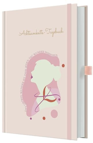 TIEFOSSI Gratitude Journal Notebook für Frauen Männer, undatiert täglich geführtes Journal für Affirmation & Dankbarkeit, Selbstfürsorge Hardcover Notizbücher für Tag & Nacht Reflexion