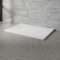NRG 1400x800mm SMC Rectangle Shower Tray White Slip-Resistance Bathroom Shower Base Easy to Clean
