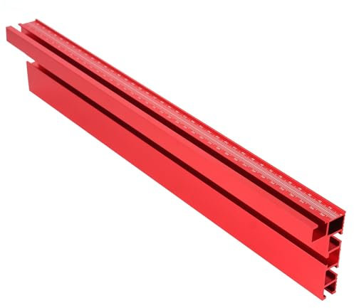 75 Typ Aluminium-Zaun-Gehrung, T-Schiene, Bandsäge, T-Nut, Holzbearbeitung, Stützschienen, Werkzeug mit Skala für Frästisch