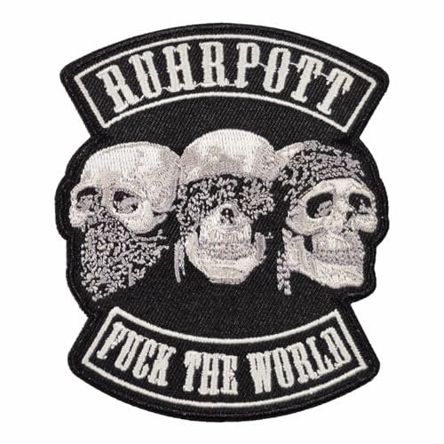 Aufnäher Aufbügler Patch Ruhrpott Fuck The World