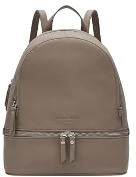 Liebeskind Berlin Rucksack „Alita“ I Hochwertiger Backpack aus weichem Rindsleder mit Reißverschlussfächern und verstellbarem Schulterriemen I Damen-Rucksack