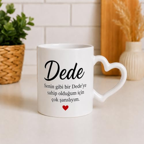 Generisch Personalisierte Tasse mit Namen Anne, Hala, Teyze, Kaffeebecher (Dede)