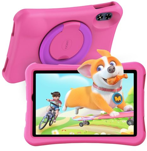 UMIDIGI Tablette pour Enfant 10,1 Android 13, G2 Tablette Enfant à partir de 3 Ans 8 Go (4+4) RAM + 64 Go de ROM/1 to, Protection des Yeux 1280 x 800 HD, WiFi6, 6000 mAh 8 MP + 8 MP avec étui