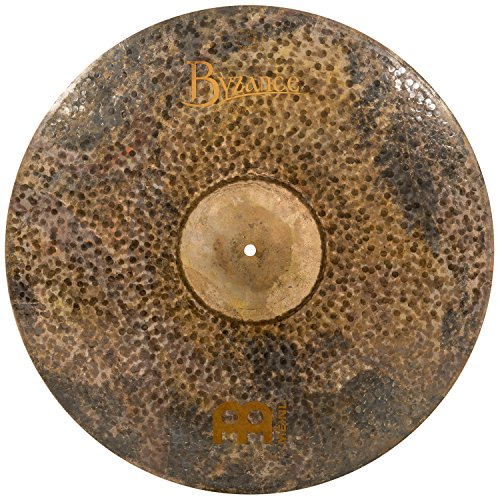 Meinl Cymbals Byzance Extra Dry Ride Platillo mediano de 22 pulgadas (video) para kit de batería (55,88 cm) B20 bronce, acabado extra seco (B22EDMR)