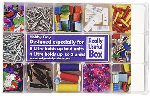 Really Useful Box 4CDIV2HOB File 2000 RU4-2X15 CS TP - Separating tray, transparent, 1 unit