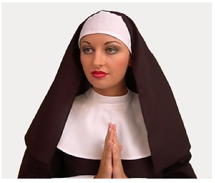 Rayher Hut Hood schwarz/weiß