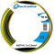 Electraline 15101, H07V-K Cable, Sección 1x1.5 mm, 10m, Verte-Amarillo