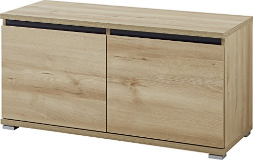 Germania Schuhbank 3474-228 GW-Lissabon, in Edelbuche-Nb., Platz für bis zu 8 Paar Schuhe, 96 x 52 x 40 cm (BxHxT)
