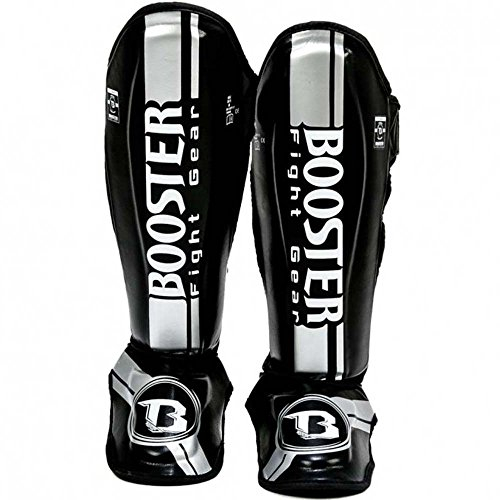 Booster Schienbeinschutz, V3, Silber, Shin Guards, Schienbeinschoner Größe L