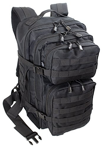 Extrem Großer Rucksack 50 Liter Backpack Outdoor Robuster Multifunktions Military Rucksack für Backpacker Farbe Schwarz
