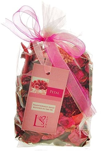Hand Blended Pot pourri in a gift bag in a choice of 11 fragrances, product with long lasting scent for your Home or as a Gift (Petal)
