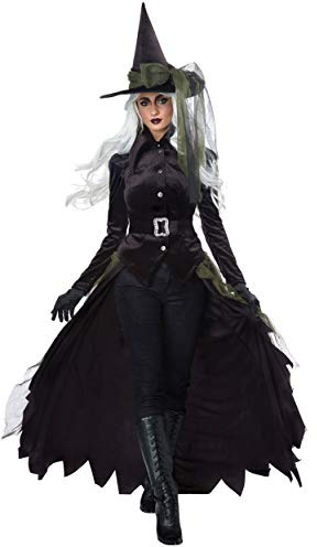 Cooles Hexenkostüm für Damen, Schwarz, XL