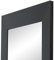 Espejo de Pared Fabricado en España- Varios Tamaños y Colores - Espejo Vestidor, Salón, Baño, Entraditas- Modelo MDF8 (Negro, 55x150 cm)