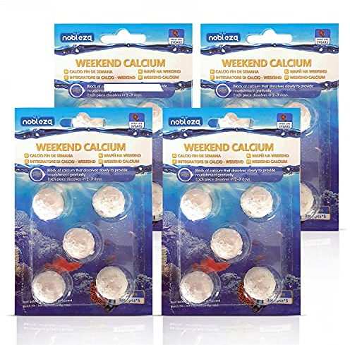 Nobleza - 3 Tage Feiertags-Fischfutter, Wochenende Fischfutterstation, 5 pcs x 4