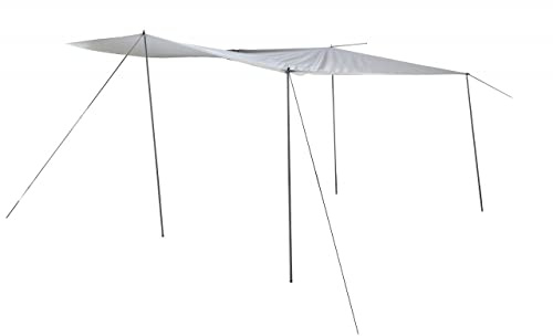 TrendLine Sonnensegel 3x4 m Sonnenschutz 100% Polyester UV Schutz 60+