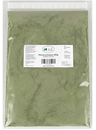 Sala Henna Pulver Haarfarbe Haarfärbemittel schwarz 250 g Beutel