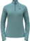 Odlo Damen Langarm Shirt mit Reißverschluss BESSO, reef waters, XS