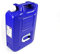 X-Parts 20 Liter AdBlue Kanister HD-PE dunkelblau Reservekanister mit Auslaufrohr und Sicherheitsverschraubung platzsparend stapelbar UNBEFÜLLT