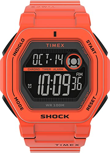 Timex Herren Digital Armbanuhr mit Kunststoffband Command Encounter