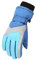 Skihandschuhe Kinder wasserdichte und Winddichte Schneehandschuhe für Junge/Mädchen Unisex Winterhandschuhe für Wintersport Skifahren Snowboard Reiten Laufen Wandern (Blau,L（11-16 Jahre）)