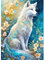 CEOVR Diamond Painting Erwachsene Tier 5D Diamond Painting Bilder Kinder,DIY Diamond-painting Fuchs,Blumen Diamond Painting Set 30x40cm,Diamond Art Kit