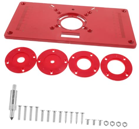 Kisangel 1 Juego Tablero Plegable para carpintería máquina de Madera para Trabajar la Madera Suministros de Recorte de Banco Mesa de Trabajo Accesorio de enrutador Escritorio