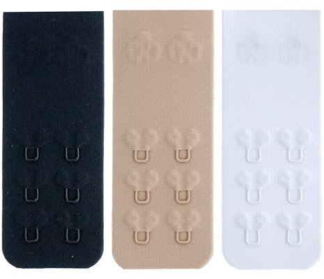 YARBAR Bra Extenders 2 Hooks Bra Extension Straps Soft Comfortable
