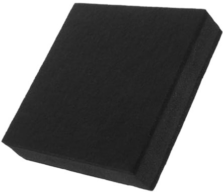 WHAMVOX High-density Monitor Isolation Pads for and Speakers Noise Reduction Easy Installation Sound Absorption Mat Black