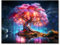 77iiAii Diamond Painting Erwachsene, Diy 5d Diamant Painting Bilder Lebensbaum 30x40cm Diamond Painting Bastelset Erwachsene für Geeignet Als Geschenk, Zur Entspannung und Als Wanddeko