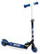 Mondo Toys – Inter Alu Scooter 2 Räder faltbar aus Aluminium mit extra Grip Trittbrett und verstellbarem Lenker für Kinder – 28762