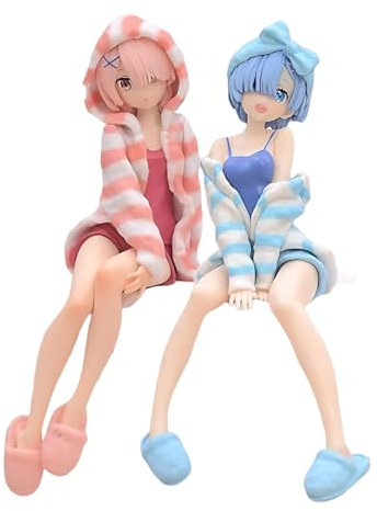 Diohauxi Re:0 Anime Figuren RAM Anime Action Figur REM/Ramu Figuren Remu Figürchen Modell Ornamente