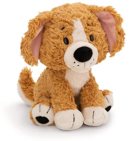 NICI Kuscheltier Hund 20cm - braun - Weiches Plüschtier – niedliches Stofftier zum Kuscheln & Spielen – tolle Geschenkidee für Kinder & Erwachsene - 62136