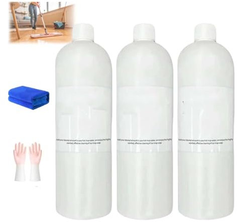 R&W Seife für Bodenreinigung, 120 ml, 750 ml, stark duftender brasilianischer Wellen-Bodenreiniger, Mehrzweck-Luxus-Seife, Mehrzweck-Bad- und Küchenreiniger, Zubehör (3)