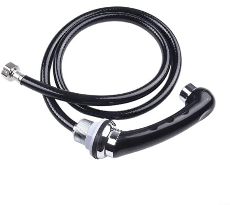 Puupaa Cabezal de ducha profesional para peluquería, boquilla de champú, accesorio para lavabo, rociador, manguera de ducha para estilistas, boquilla de pulverización