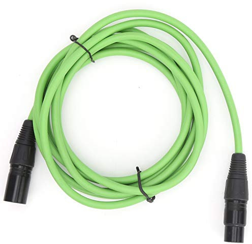 Mtlavishishishishing Professional XLR Cavo bilanciato da maschio a microfono femmina 3 metri Fidelity Audio Connection per le apparecchiature in fase di studio