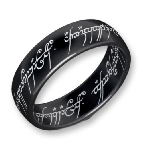 Herr der Ringe Schumann Design Ring Titan-Blackline Rg 60 2001-060