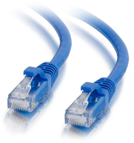 C2G 00705 Cat6a Cable - Snagless Unshielded Ethernet Network Patch Cable, Blue (35 Feet, 10.66 Meters)