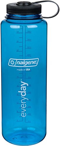 Nalgene Everyday Wide Mouth Water Bottle, - Slate Blue/Black