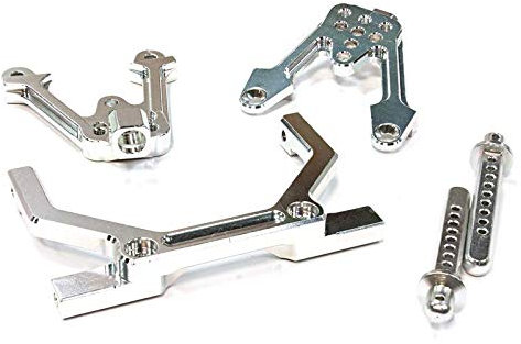 RC Model CNC-Machined Aluminum Front Shock Tower Designed for Axial SCX-10 Scale Crawler